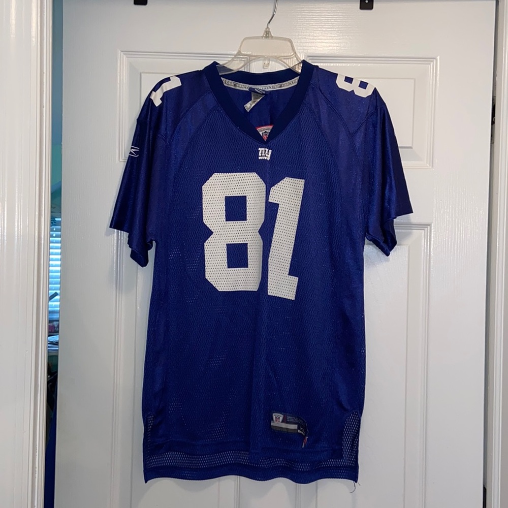 New York Giants #81 Amani Toomer Kids’ Replica Jersey